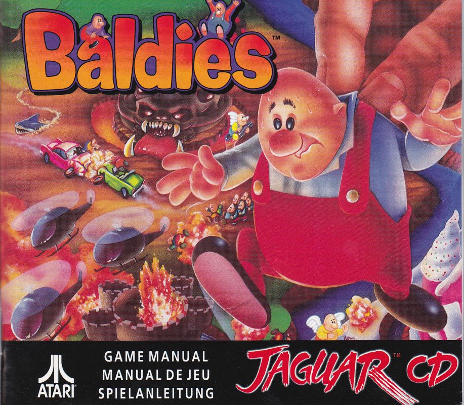 Baldies (CD) box art for Jaguar
